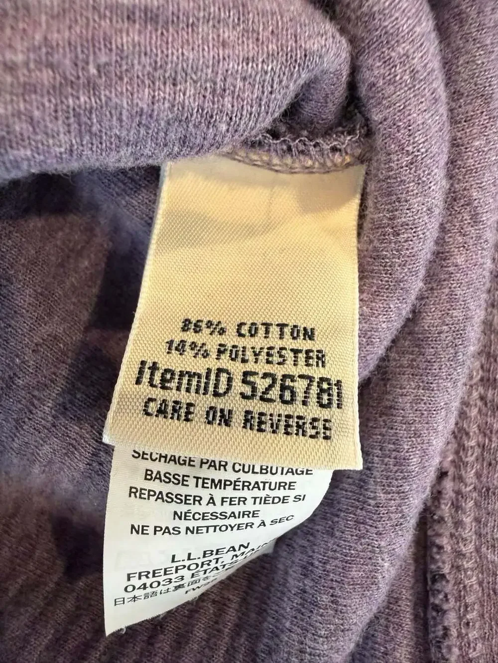 L.L.Bean Women's Lakewashed Double-Knit Funnelneck Sweater